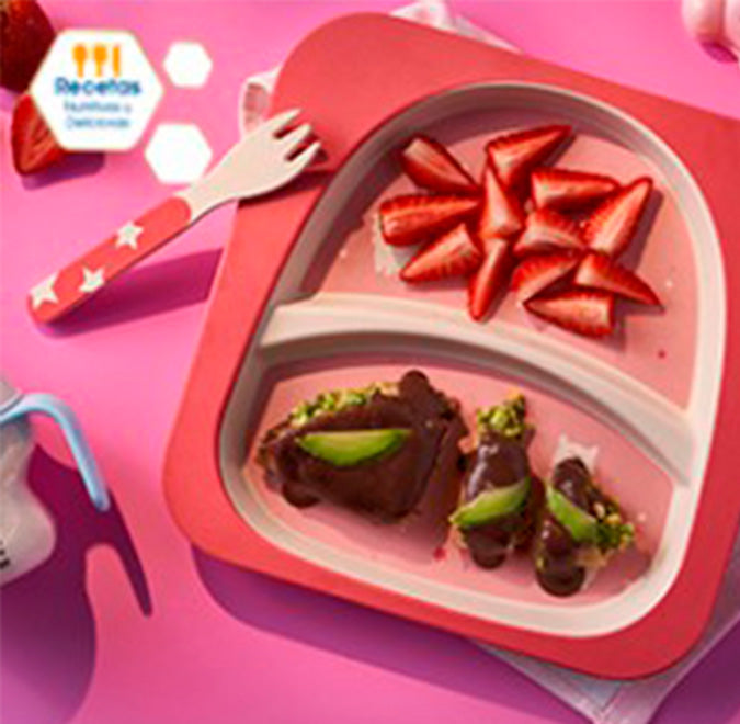 Enfrijolada rellena de calabacita