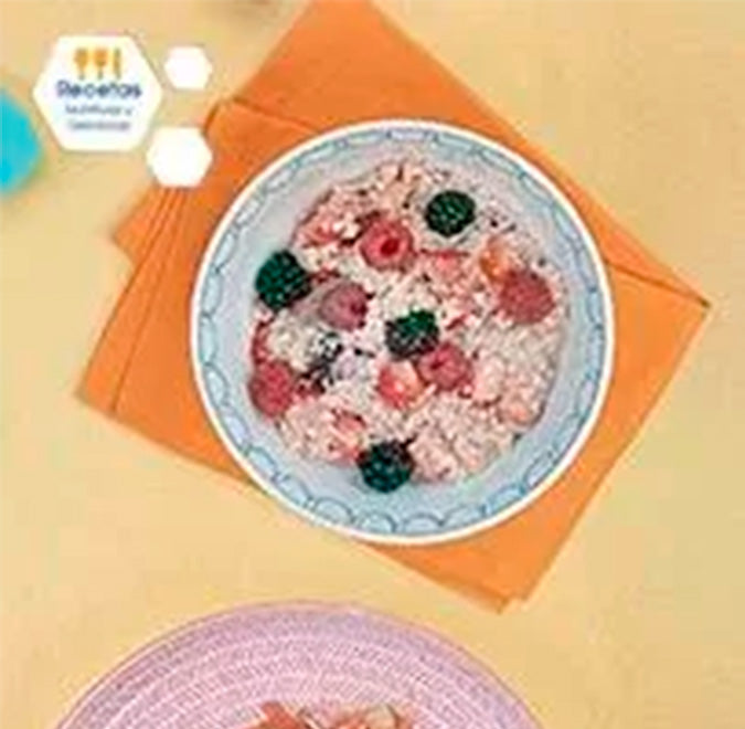 Pollo a la mexicana + Postre de avena con Enfagrow®