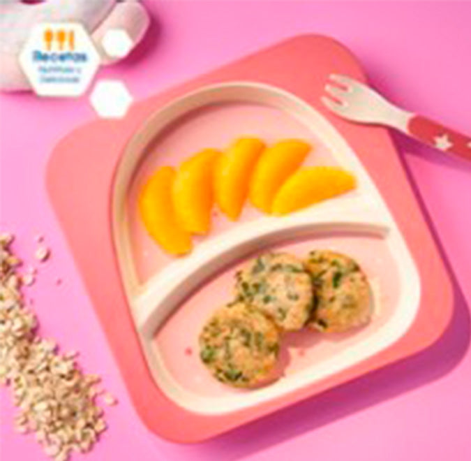 Tortitas de garbanzo con harina de avena