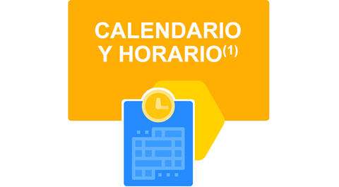 Calendario y Horario