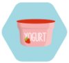 Yogurth de fresa sin azúcar